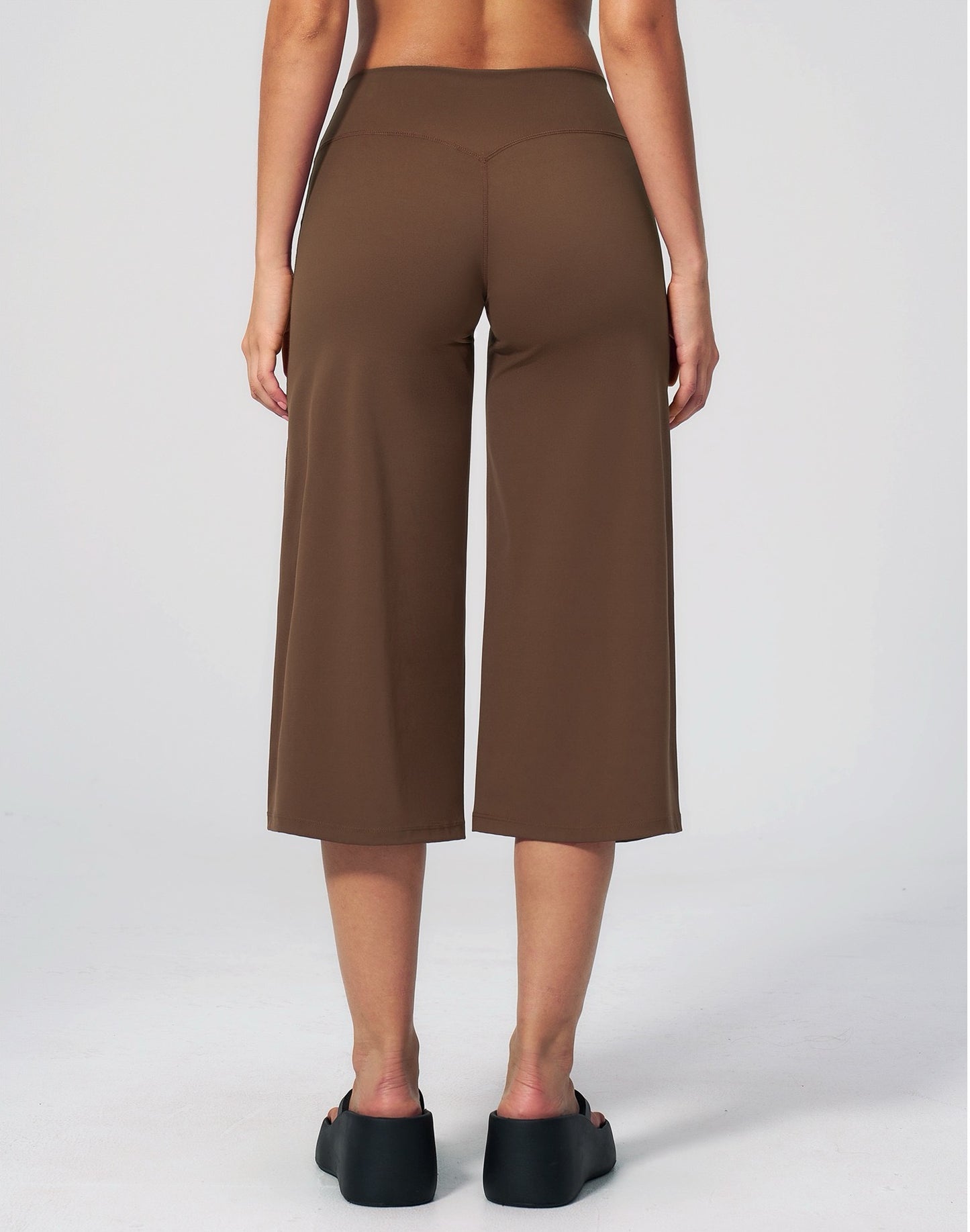 brown Pilates pants women