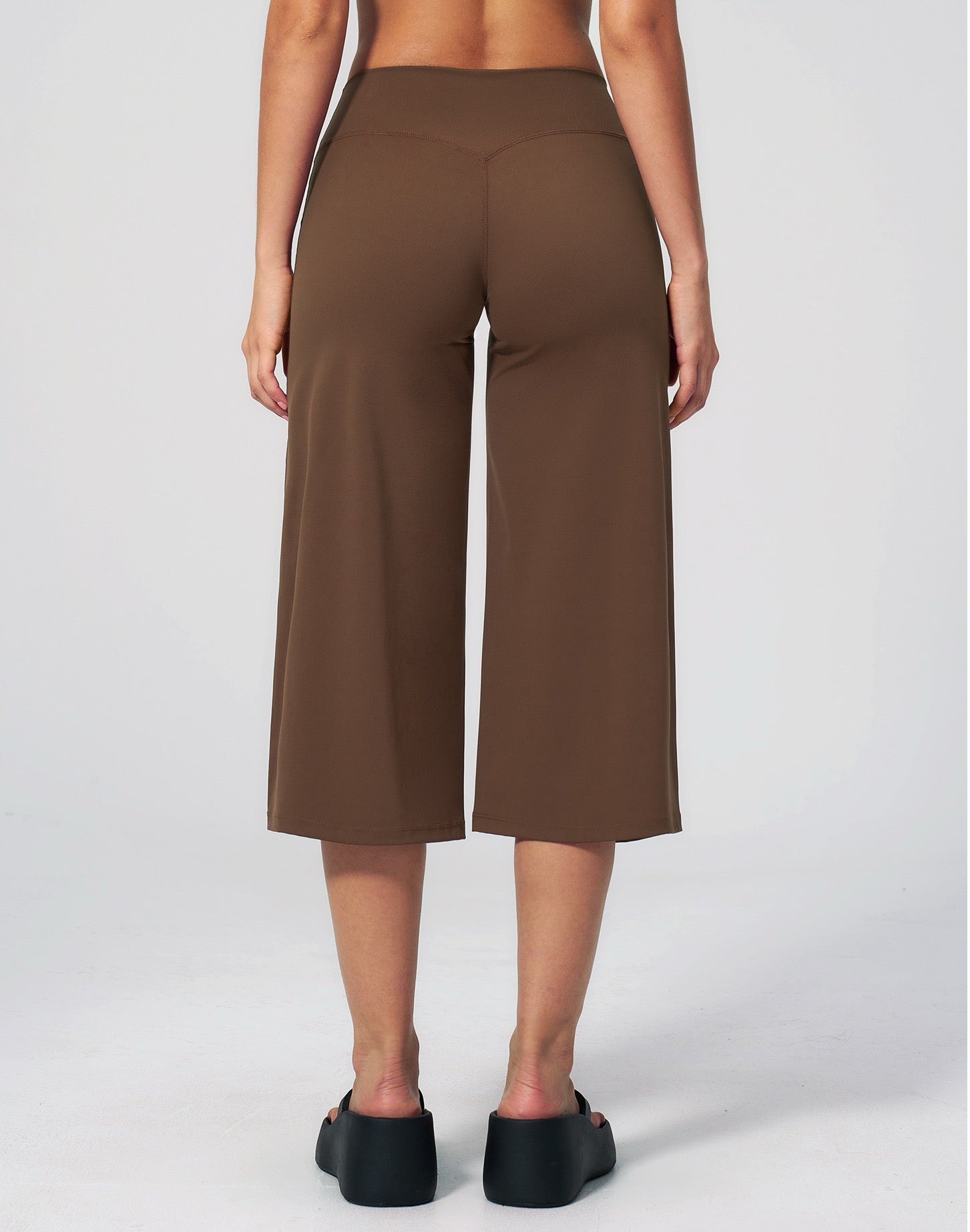brown Pilates pants women