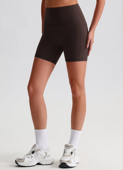 Running shorts high waist