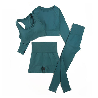 2/3/4pcs Seamless Yoga Set for Women H&H Activewear 2/3/4pcs Seamless Yoga Set for Women H&H Activewear