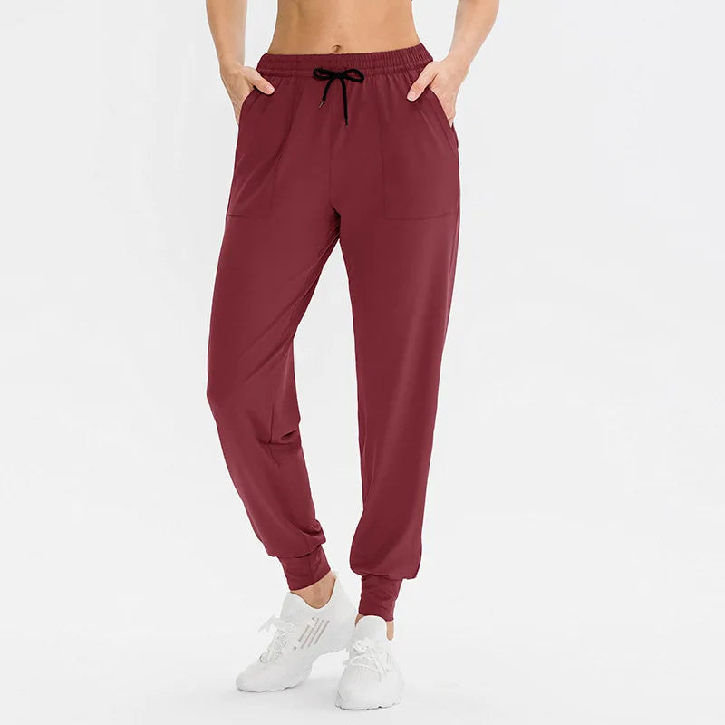 Versatile Women's Jogger Pants With Pocket