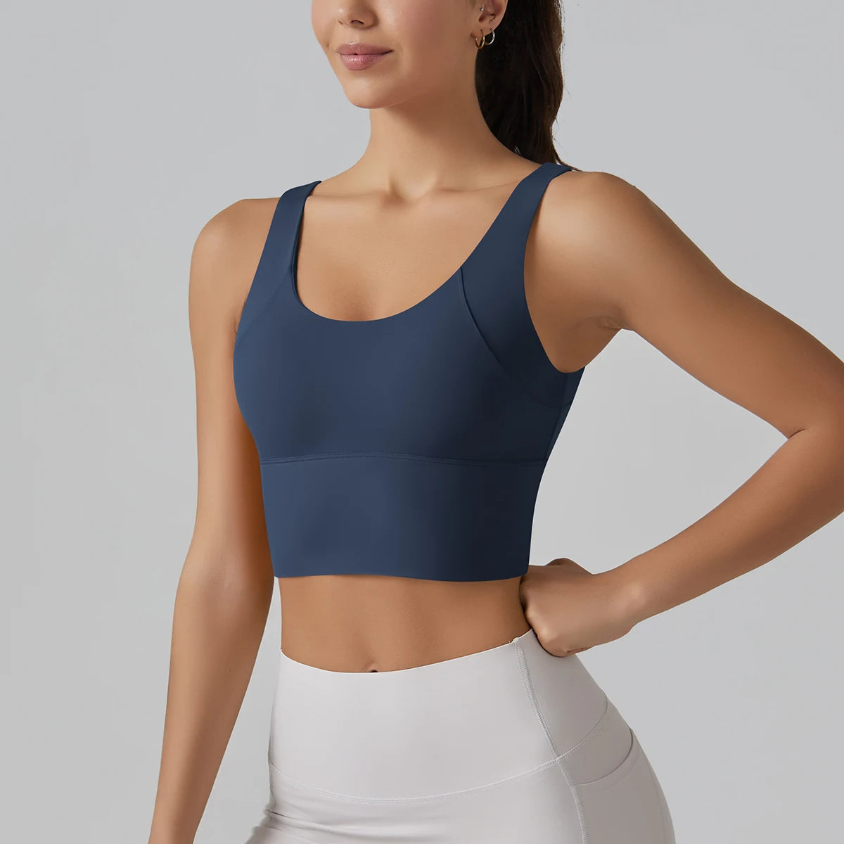 Women's Seamless V-Back Sports Bra