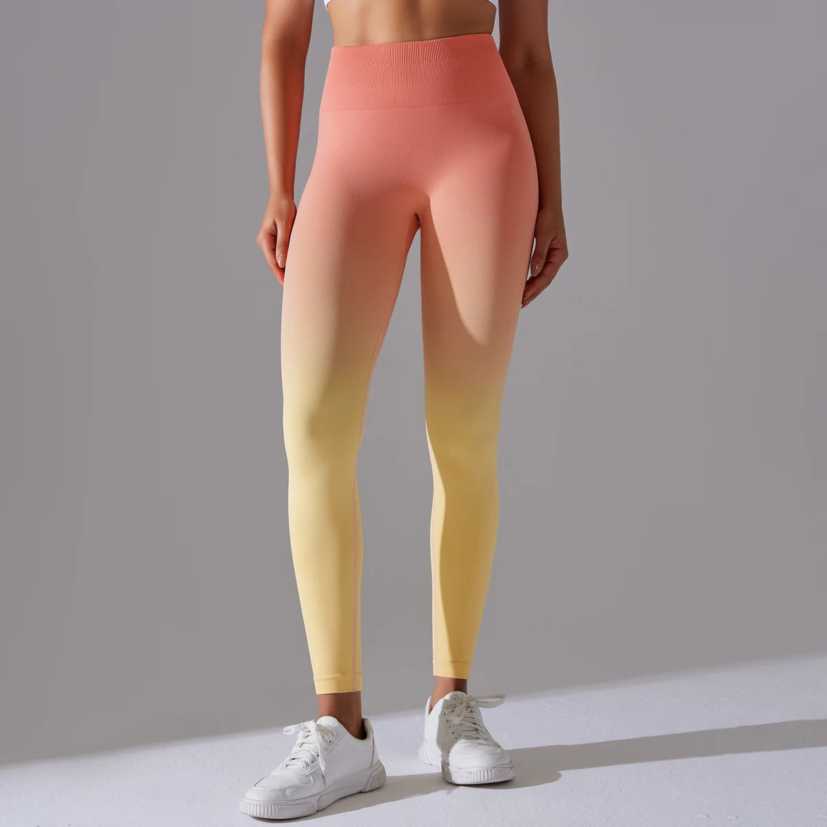 Women's Ombre Seamless High-Waist Leggings