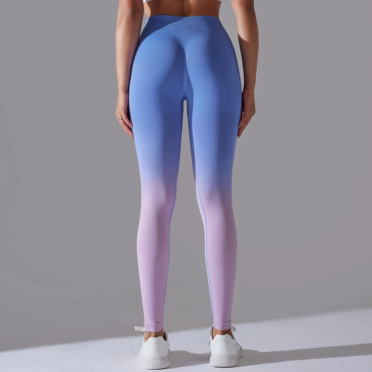 Women's Ombre Seamless High-Waist Leggings