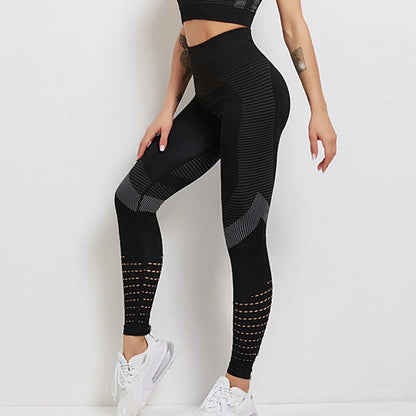 Women's Seamless Mesh High Waist Leggings