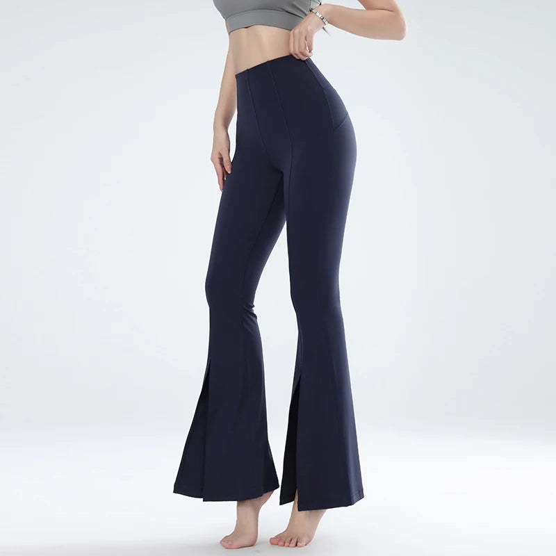 Women's Seamless Flared Sports Pants