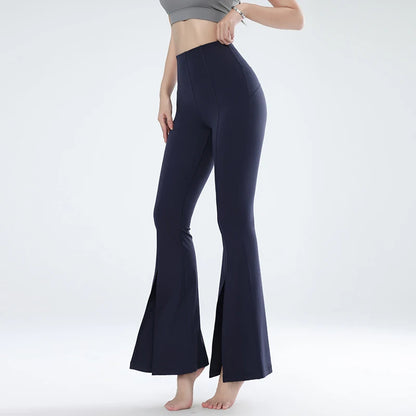 Women's Seamless Flared Sports Pants