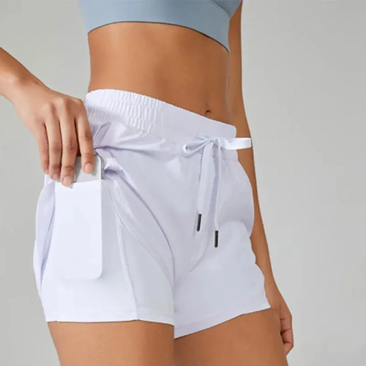 2-in-1 Women's Sports Shorts