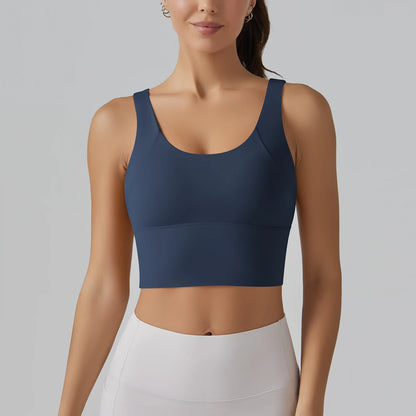 Women's Seamless V-Back Sports Bra