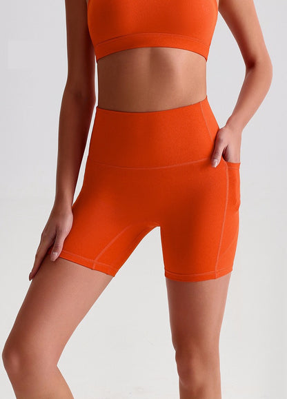 Short leggings with pockets