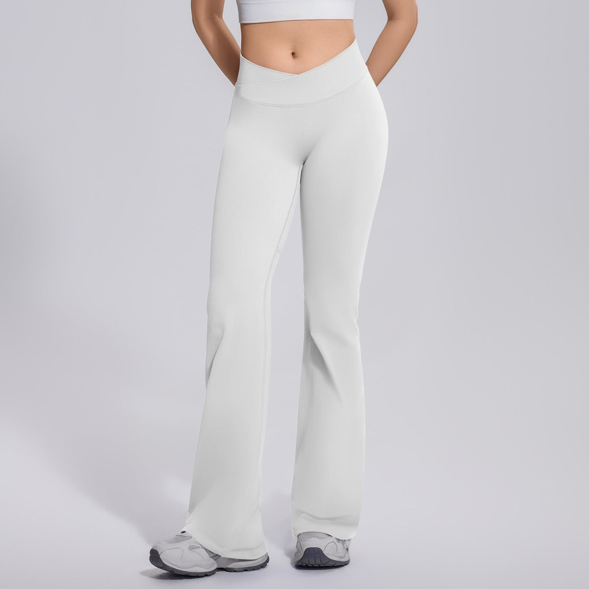 V waist yoga pants women
