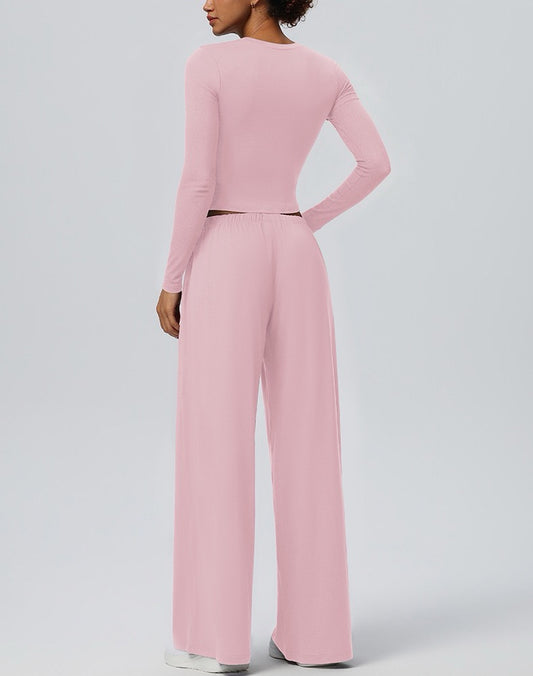 pink Pilates outfit