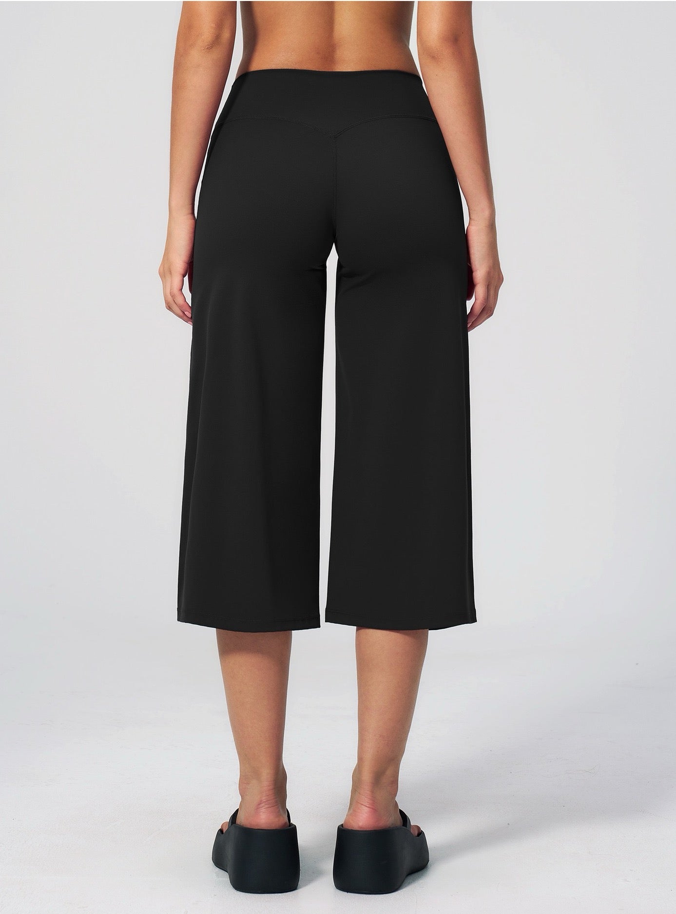 Wide Leg Cropped Pants women