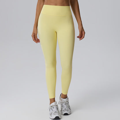 Yellow High Waisted Sculpting Leggings