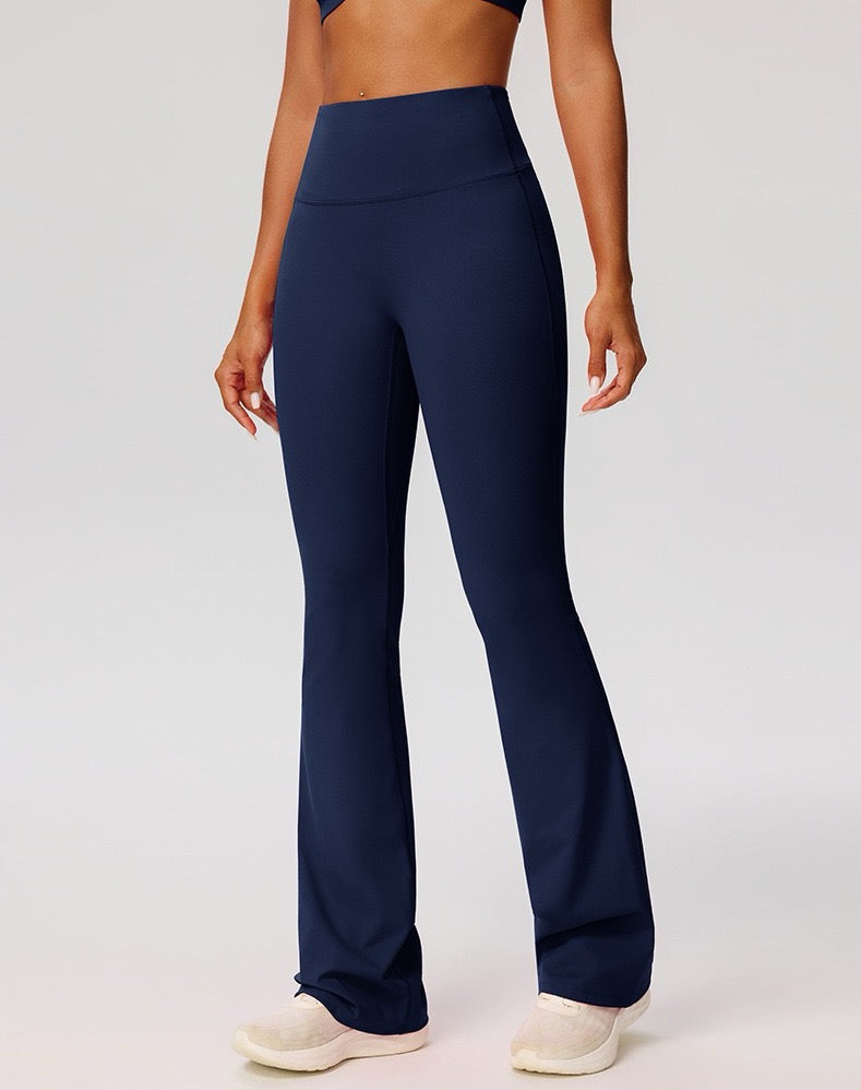 activewear flare leggings neutral color