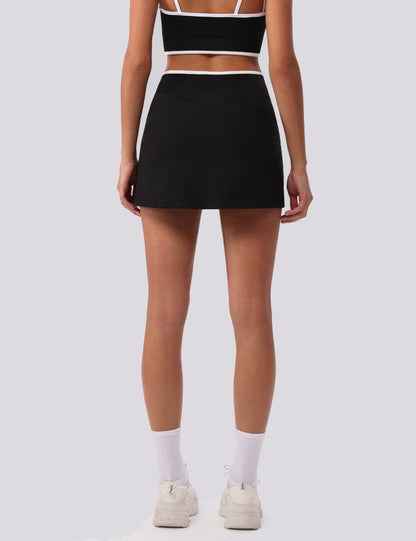 activewear skirt with secure shorts