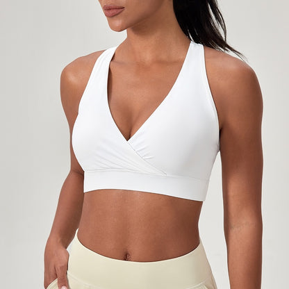 white all-day wear sports bras 