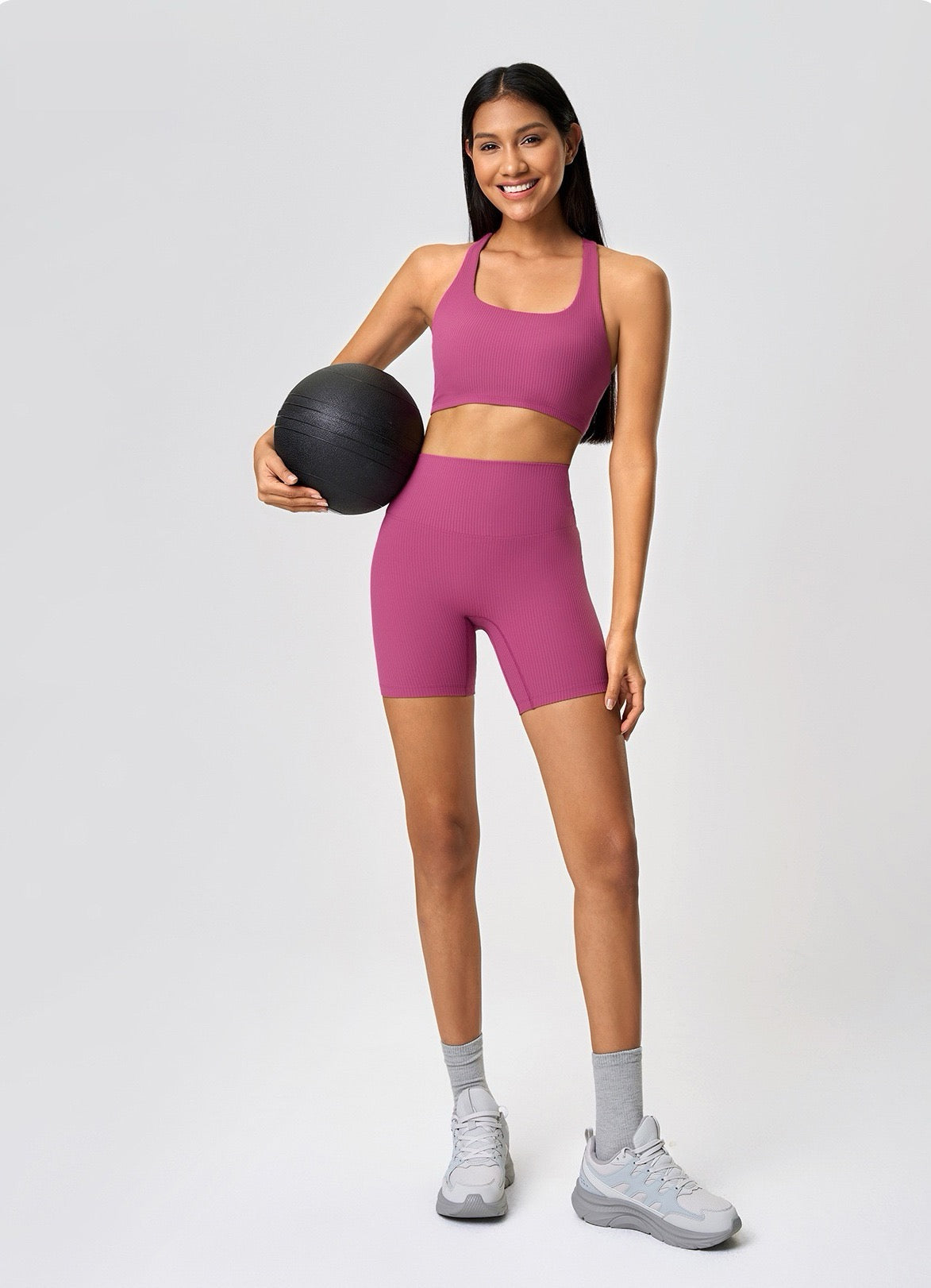 athleisure crop top bra