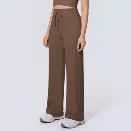 chestnut color athleisure pants women