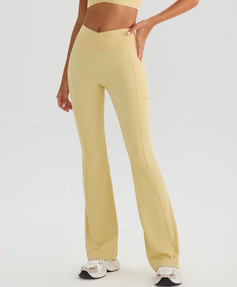 vintage bell bottom pants with pockets for women