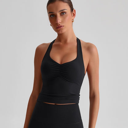 best activewear tops for women in black