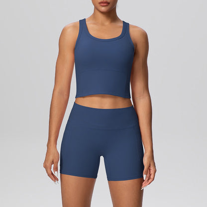 biker shorts set for women