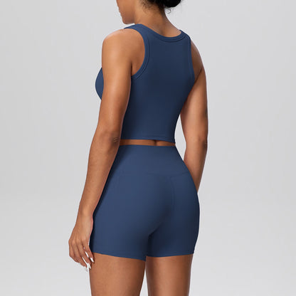 biker shorts set women