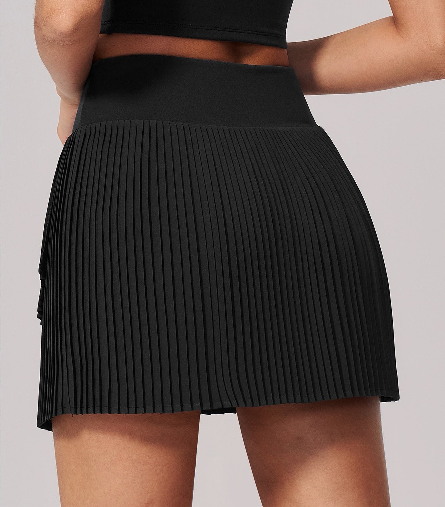 black gym skort for women