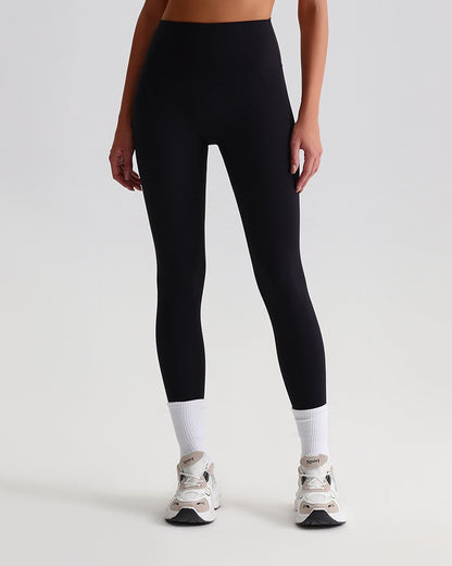 black gym tights