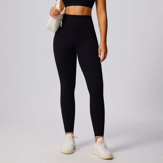 black high waist leggings