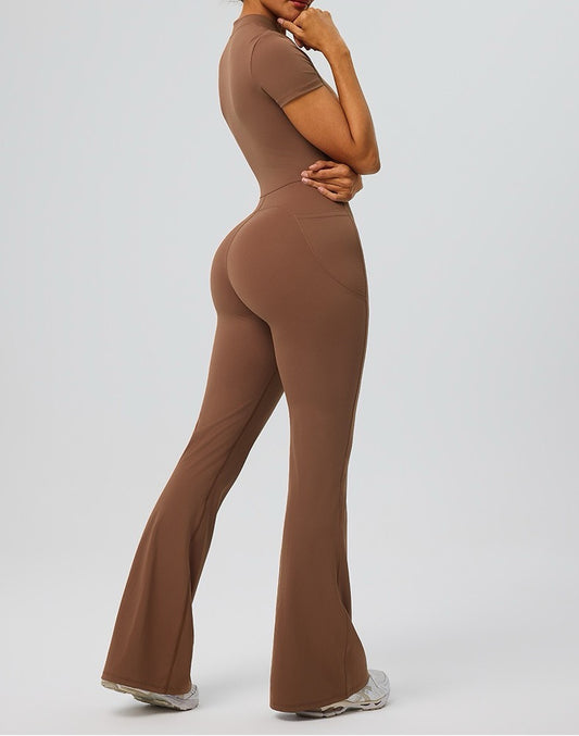 body shaping workout jumpsuit