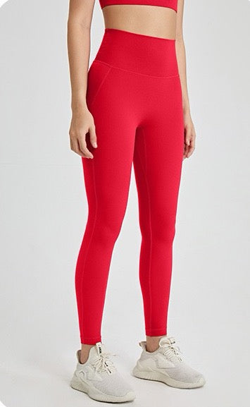 bold color workout leggings