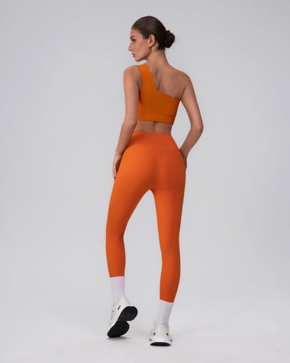 orange color workout set