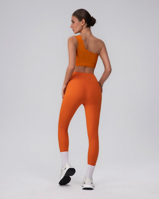 orange color workout set