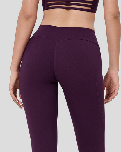 booty lifting workout leggings in purple