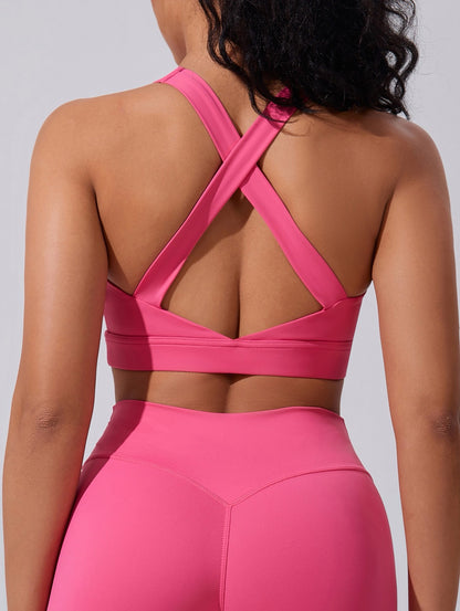 breathable high support workout bra