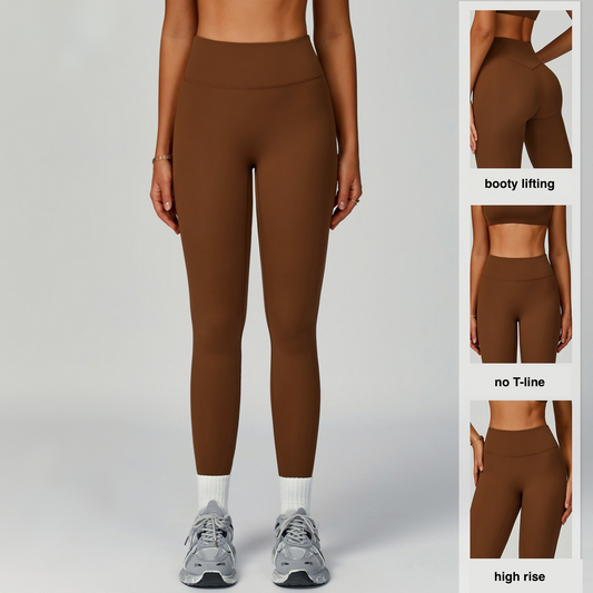 brown leggings women