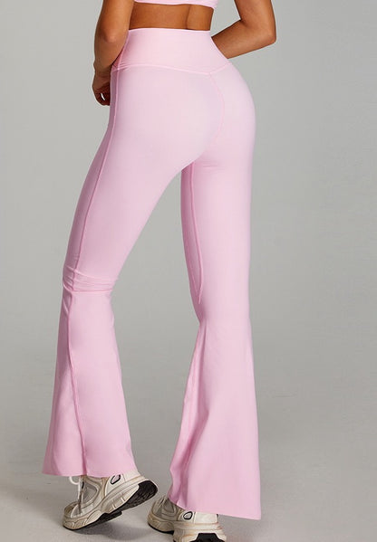 butt shaping flare leggings for fitness