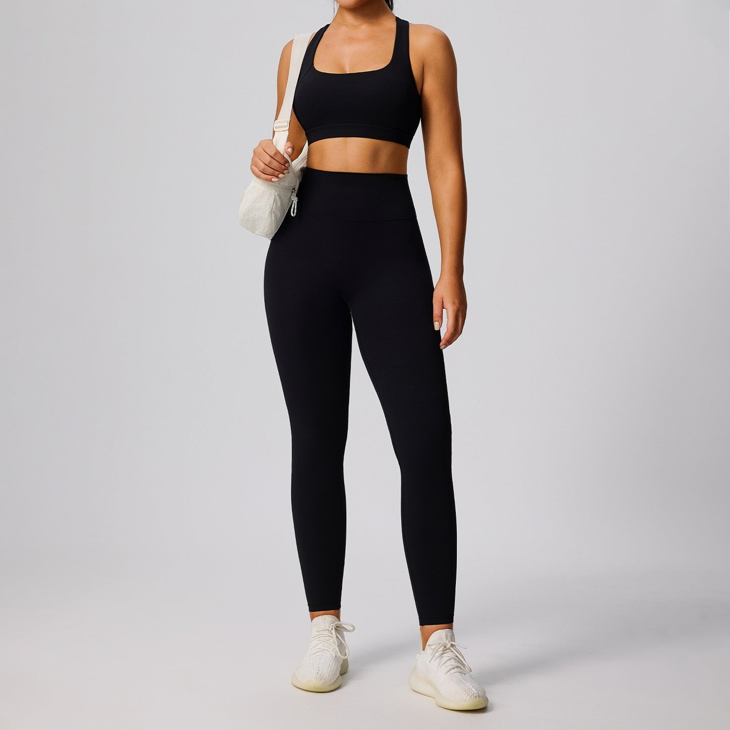 buttery soft activewear leggings black