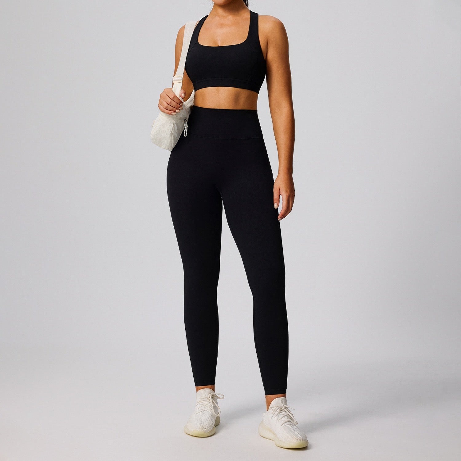 buttery soft activewear leggings black