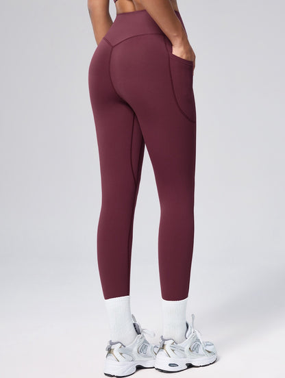 buttery soft leggings with side pockets