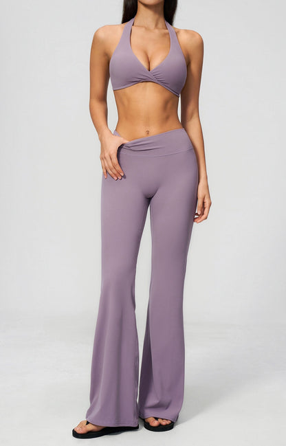 purple workout leggings