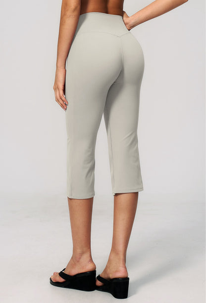 capri flare yoga leggings