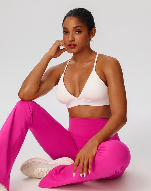 casual lounge sports bra