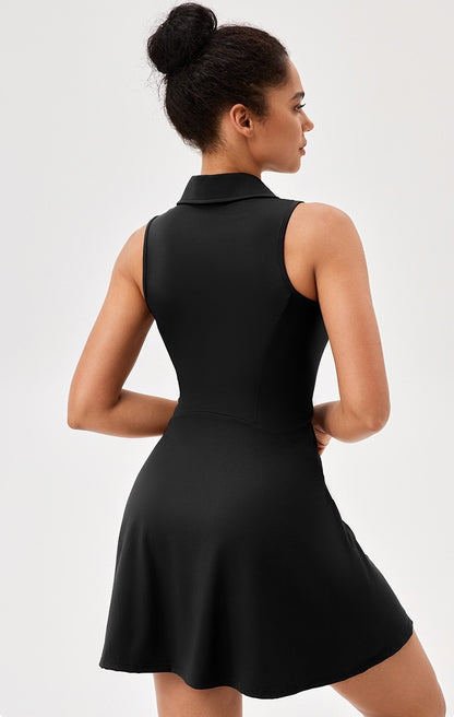 classic athletic dress black