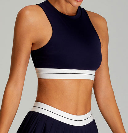 comfortable athleisure crop tank top