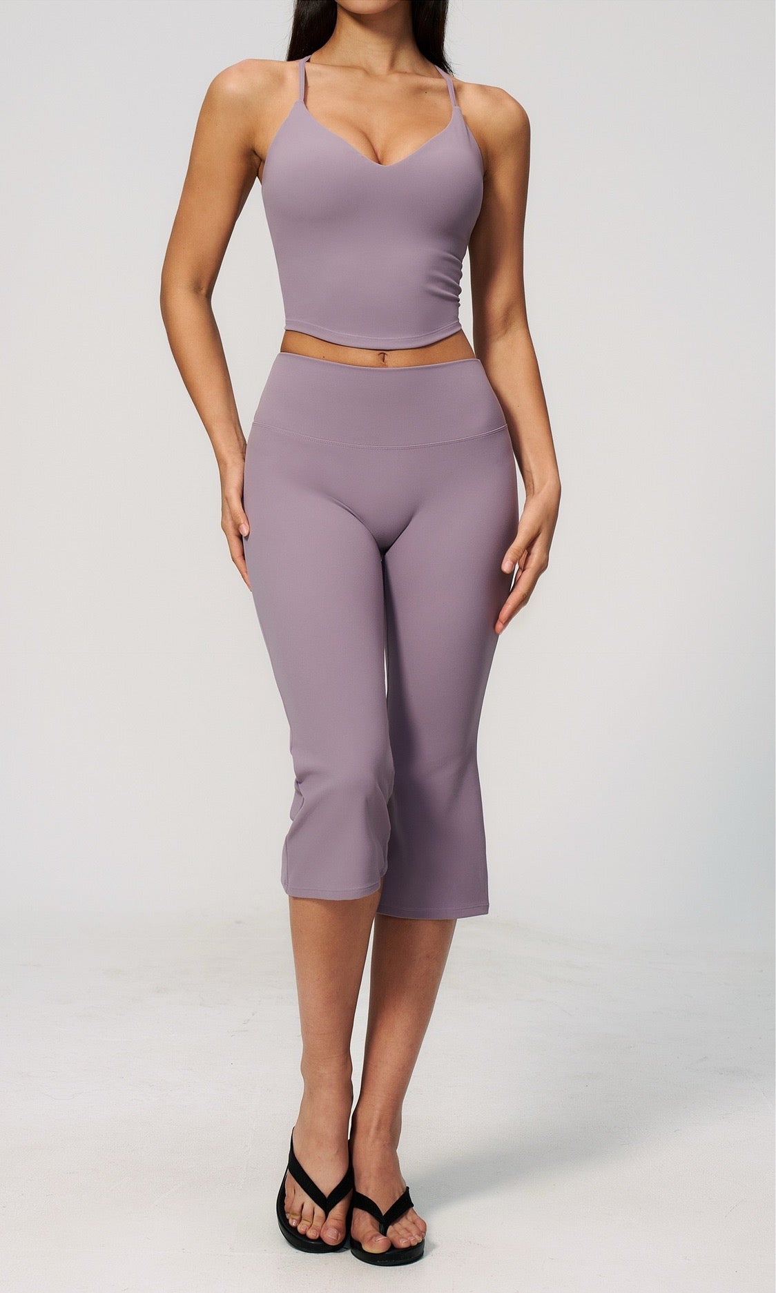 comfortable flare leggings