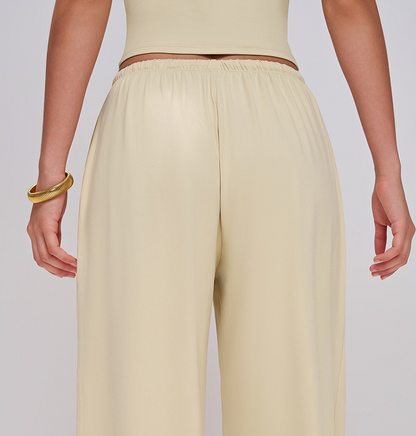 comfortable lounge pants women wide leg
