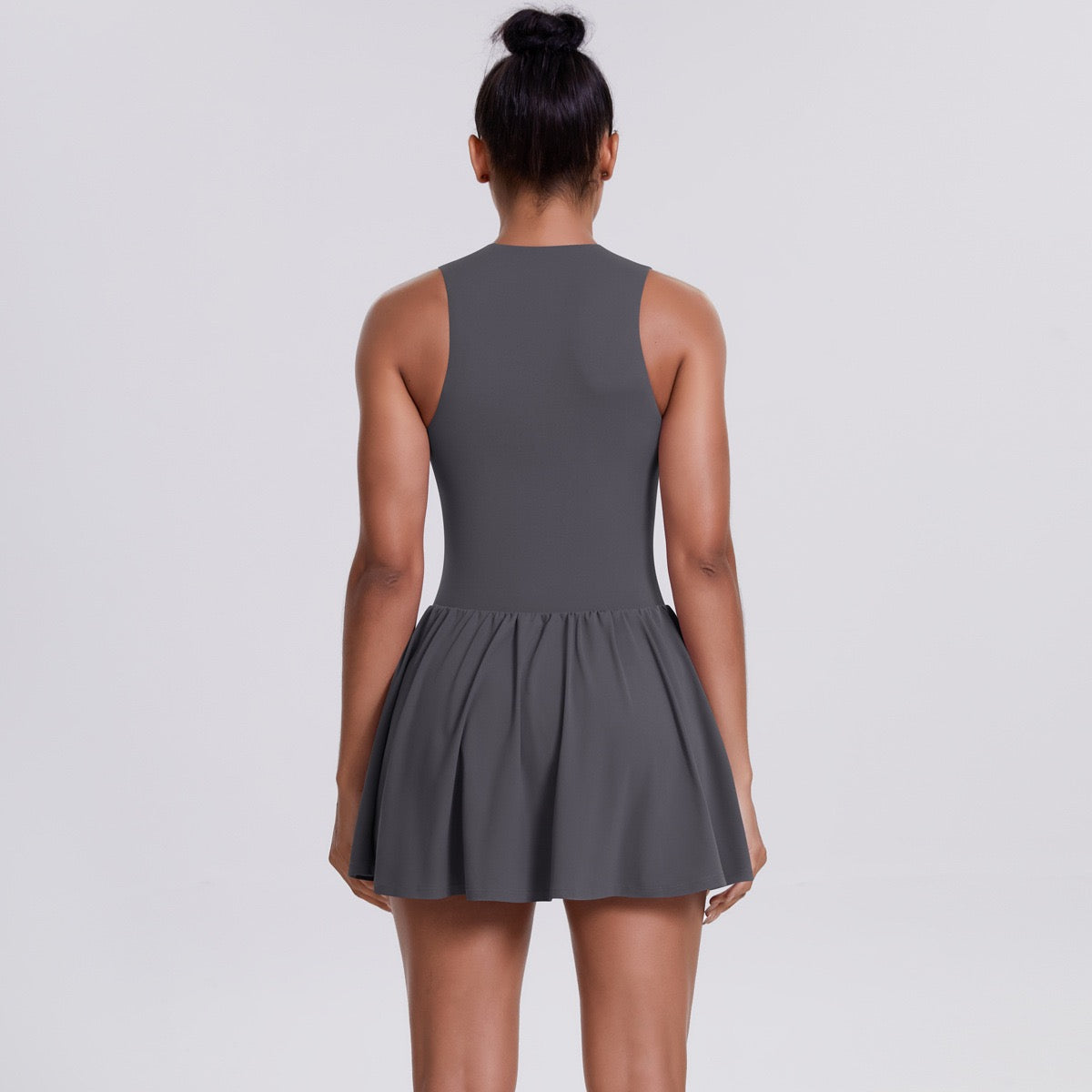 comfortable sports dress with pockets