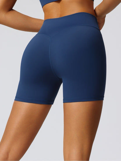 contour design butt-lifting shorts navy colour